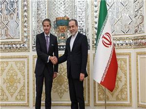دیدار گروسی با عراقچی در تهران + تصاویر