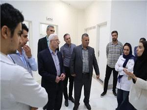 بازديد استاندار از مرکز درماني آيت‌الله هاشمي رفسنجاني در بجنورد