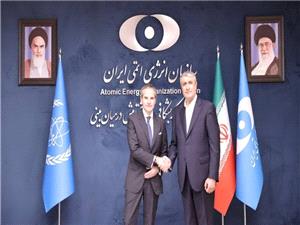 دیدار و مذاکره گروسی و اسلامی در تهران