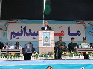 ارتش در تثبيت امنيت کشور، نقش اساسي دارد