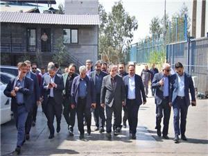 بازديد استاندار سمنان از واحدهاي صنعتي و توليدي گرمسار و ايوانکي