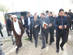 نخستين سفر شهرستاني سيد محسن صادقي استاندار زنجان به شهرستان خدابنده