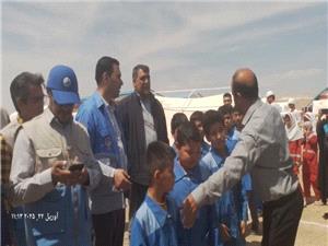 ‌ مانور بزرگ آمادگي مديريت بحران در شهرستان سرخه