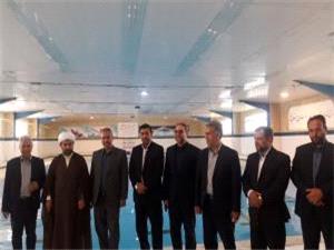 بازديد شهرام عظيمي از امکانات ورزشي شهرستان هرسين