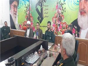 سپاه در حفظ امنيت و خدمات رساني  شهرستان نقشي اثر گذار دارد