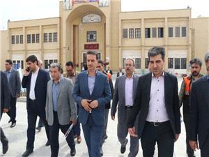 بازديد معاون هماهنگي امور عمراني استاندار يزد از پايانه مسافربري غدير