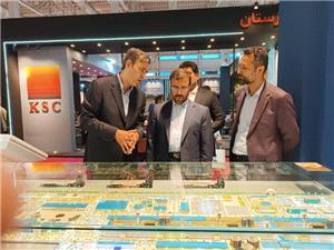 حضور استاندار فارس در نمايشگاه توانمندي‌هاي صادراتي جمهوري اسلامي ايران