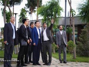 بازدید هیئت رئیسه دانشگاه شانگهای از فدراسیون کشتی