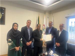 ديدار معاون استاندار يزد با رئيس فدراسيون تيراندازي با کمان در تهران
