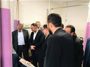 عيادت فرماندار اروميه از دانش‌آموزان حادثه‌ديده