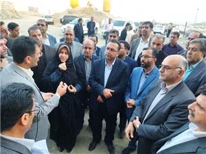 بازديد معاون وزير راه و شهرسازي از پروژه‌هاي مسکن ملي بروجرد