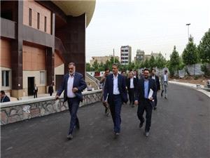 بازديد ورزشگاه 6 هزار نفري در حال ساخت انقلاب کرج