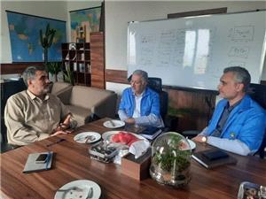 ديدار مديرکل مديريت بحران استان زنجان با رئيس سازمان مديريت بحران کشور