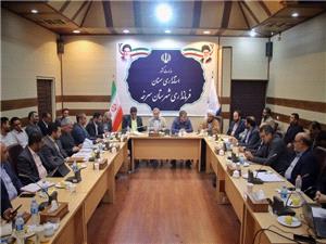 جلسه بررسي مسائل و مشکلات شهرستان سرخه با حضور استاندار سمنان