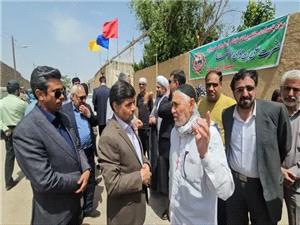 بازديد فرماندار مشهد از موکب‌هاي پذيرايي زائران پياده مستقر در ملک آباد