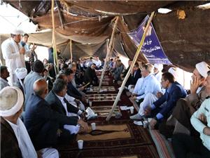 سفر استاندار خراسان جنوبي به شهرستان زيرکوه