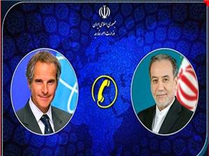 گفتگوی تلفنی مدیر کل آژانس انرژی اتمی با عراقچی