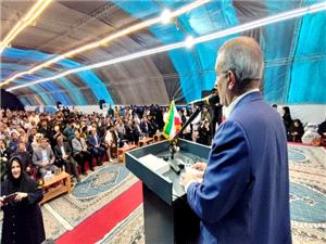 کلنگ پتروشيمي ستاره  گچساران به زمين زده شد