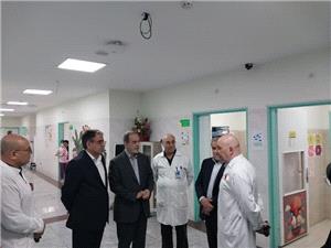 بازديد معاون وزير کشور از بيمارستان کودکان «مرداني‌آذر» تبريز