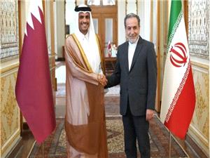 دیدار عراقچی با نخست‌وزیر قطر