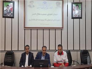 جمعيت هلال احمر شهرستان در جذب خيرين عملکرد بسيار مفيدي داشته است
