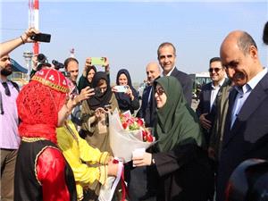 سخنگوی دولت وارد گیلان شد
