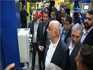 بهره‌برداري از فاز توسعه‌اي کارخانه لاستيک بارز