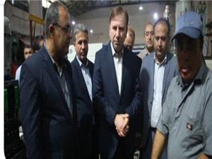 استاندار بوشهر از واحدهاي توليدي مستقر در شهرک صنعتي 2 بوشهر بازديد کرد