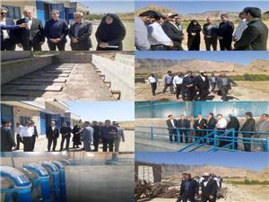 بازديد نماينده و مشاور وزير نيرو از ايستگاه‌هاي پمپاژ شهرستان پلدختر