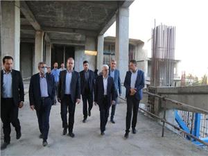 بازديد استاندار خراسان شمالي از پروژه مجتمع فرهنگي هنري بجنورد