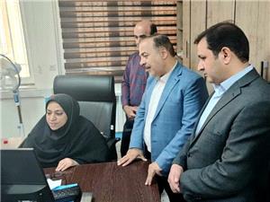 بازديد معاون استاندار از روند داده‌آمايي سامانه خانوار در ثبت احوال يزد