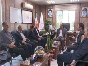 نشست هماهنگي برگزاري المپياد ورزشي پرچم به ميزباني بيت امام خميني (ره) شهرستان خمين