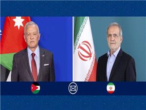پزشکیان فرارسیدن سالروز ملی کشور پادشاهی اردن را تبریک گفت