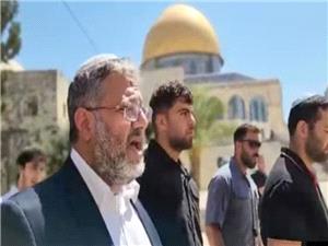 هتک حرمت وزیر افراطی صهیونیست به مسجدالاقصی