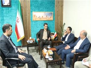 برگزاري نشست بررسي و تسريع در اجراي پروژه تعويض چمن ورزشگاه شهيد نصيري يزد