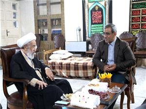 دیدار استاندار خراسان رضوی با آیت الله راشد یزدی در مشهد
