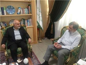 ديدار و گفتگوي استاندار و دبير شوراي عالي اقتصادي سران قوا