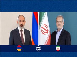 رایزنی تلفنی پزشکیان و پاشینیان