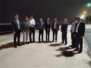 بازديد هنرجو از پيست  اسکيت  گتوند