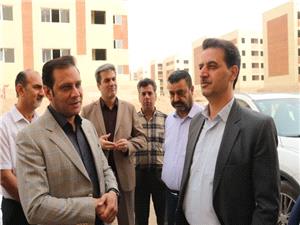 تأکيد معاون عمراني بر تسريع در اجراي پروژه 1216 واحدي شهيد محمدخاني
