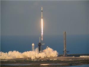 Return mission for stranded astronauts successfully launches