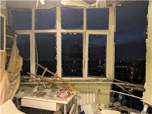 قتيل وجرحى وإسقاط عشرات المسيرات الأوکرانيه في موسکو ومقاطعتها