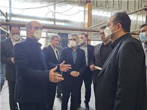 بازديد عضو هيات مديره بانک ملي ايران از روند بازسازي شعبه گمرک بندرعباس