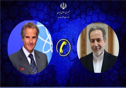 تأکید گروسی بر آمادگی آژانس برای مساعدت در روند مذاکرات ایران و آمریکا