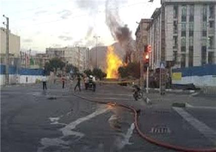 آتش‌سوزی انبار نفت شهران مهار شد